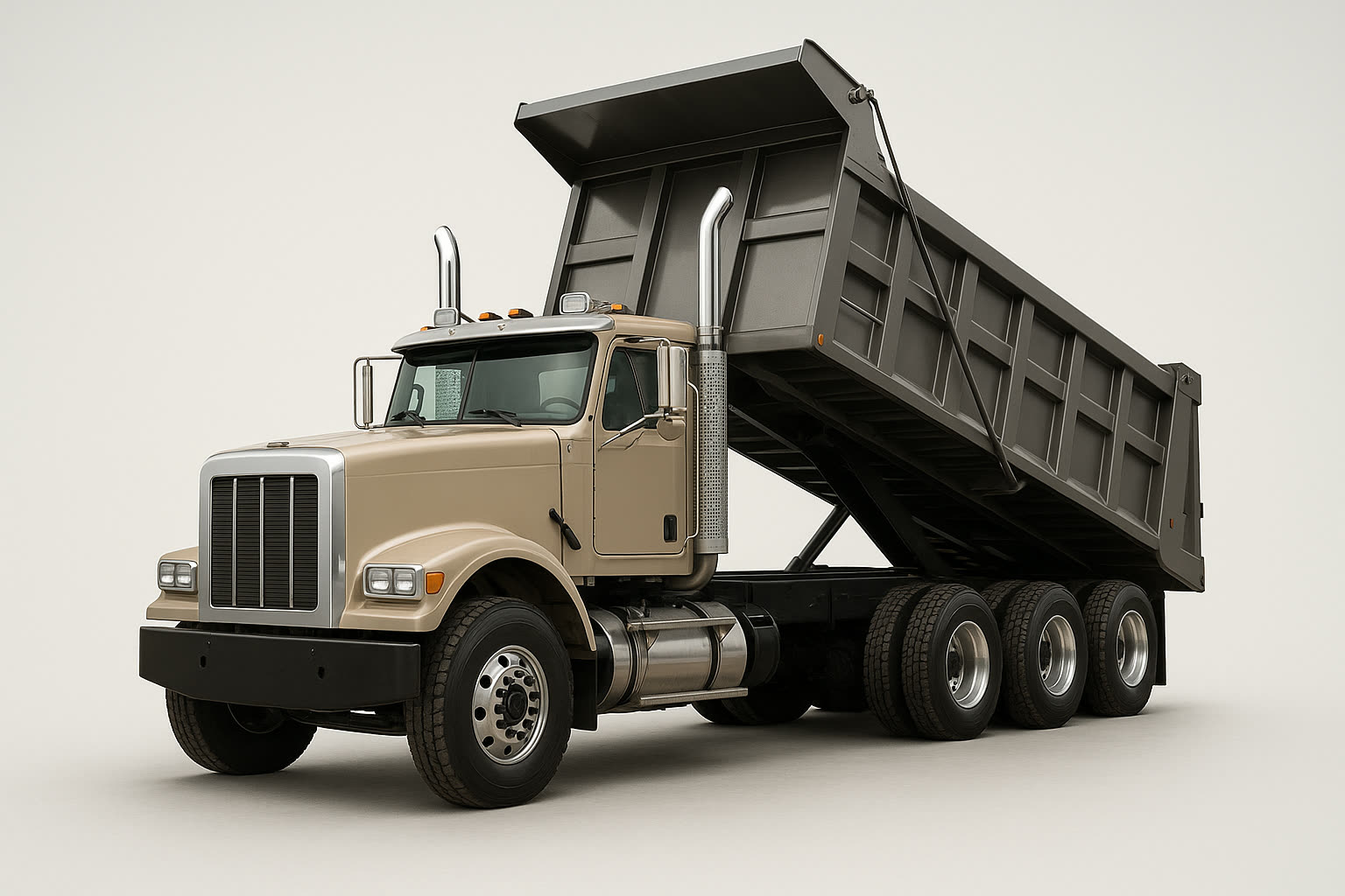 Camión de volteo 14 m³ Kenworth T600 en renta — Angelopolitanos, Morelia