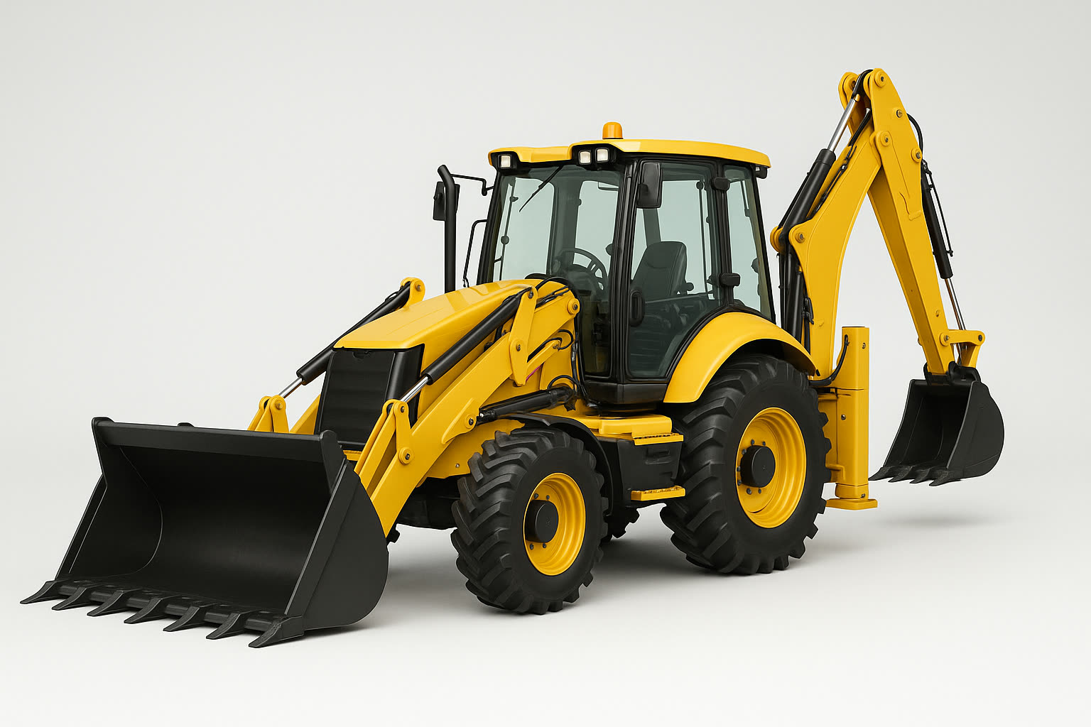 Retroexcavadora Caterpillar 416 D en renta — Angelopolitanos, Morelia